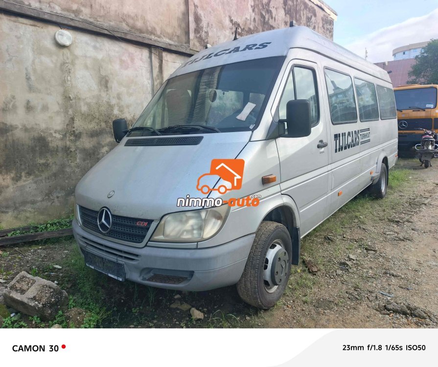 14,800,000FCFA-BUS-MERCEDES SPRINTER 312-VERSION 2007-OCCASION D’ALLEMAGNE-POUR 21 PASSAGERS