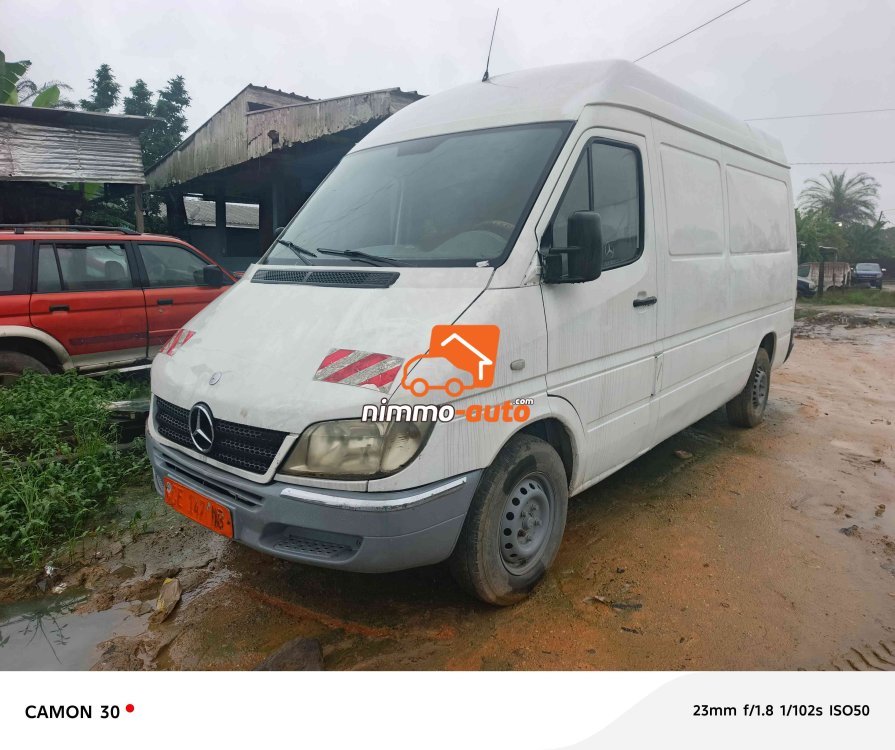FOURGON MERCEDES SPRINTER 312D-VERSION 2005-OCCASION DU CAMEROUN !!!