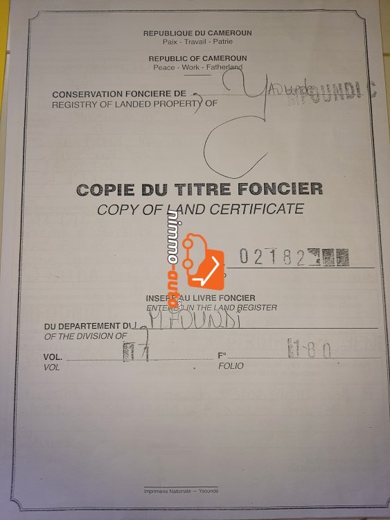 Afanoyoa après le quartier barrière à l'entrée de la ville de Yaoundé  au lieu dit nkolfon