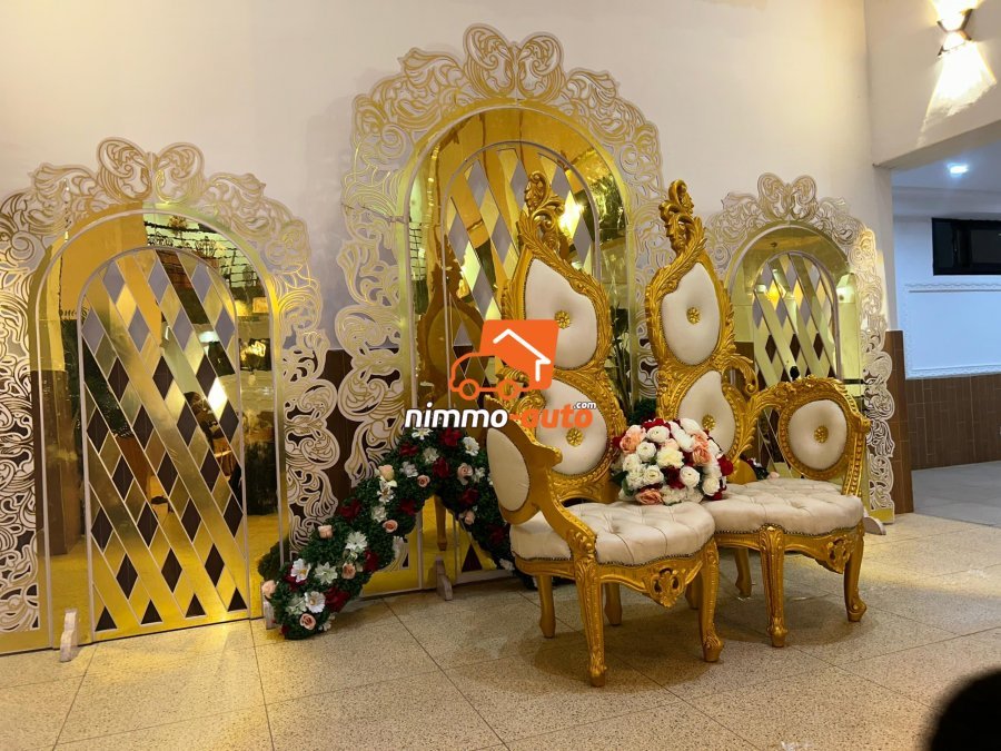 Excellente salle de fête vide avec 500 places et une suite offerte avec parking sécurisé