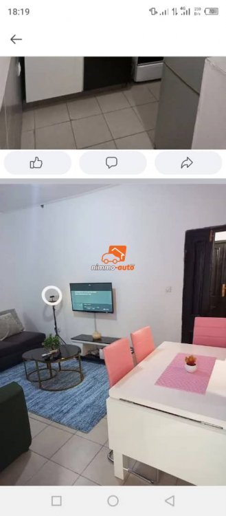 Studio meublé à louer à Douala (Bonamoussadi)