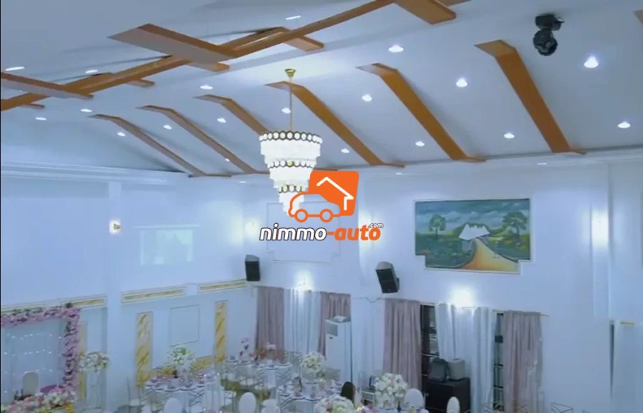 Magnifique salle de fêtes à louer au quartier Santa Barbara
