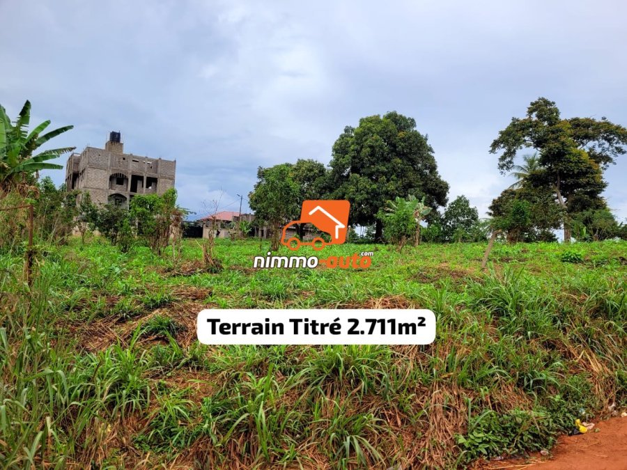 Magnifique Terrain d'Angle Titré de 2.711m² à vendre à Nomayos