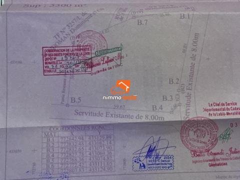 terrain à vendre à ngoya