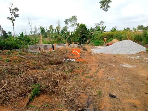 Terrain titré a vendre a eloumden 2 avant le collège st Fernand