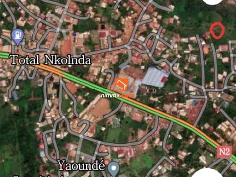 Terrain à vendre a total nkolnda