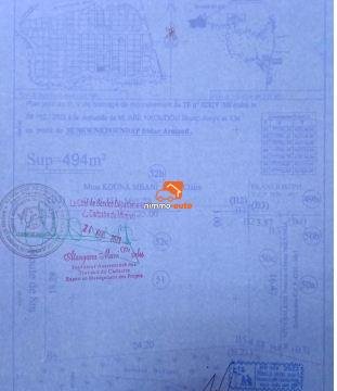 Terrain titré à vendre à Emana bilick