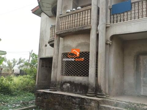 A land with a duplex for sale located in Bojongo-Bonaberi