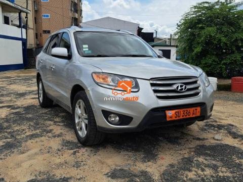 voiture hyundai santafe grise