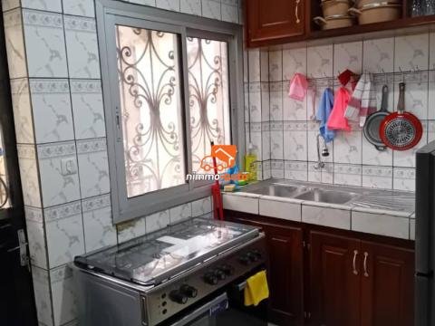 appartement meublé situé à odza